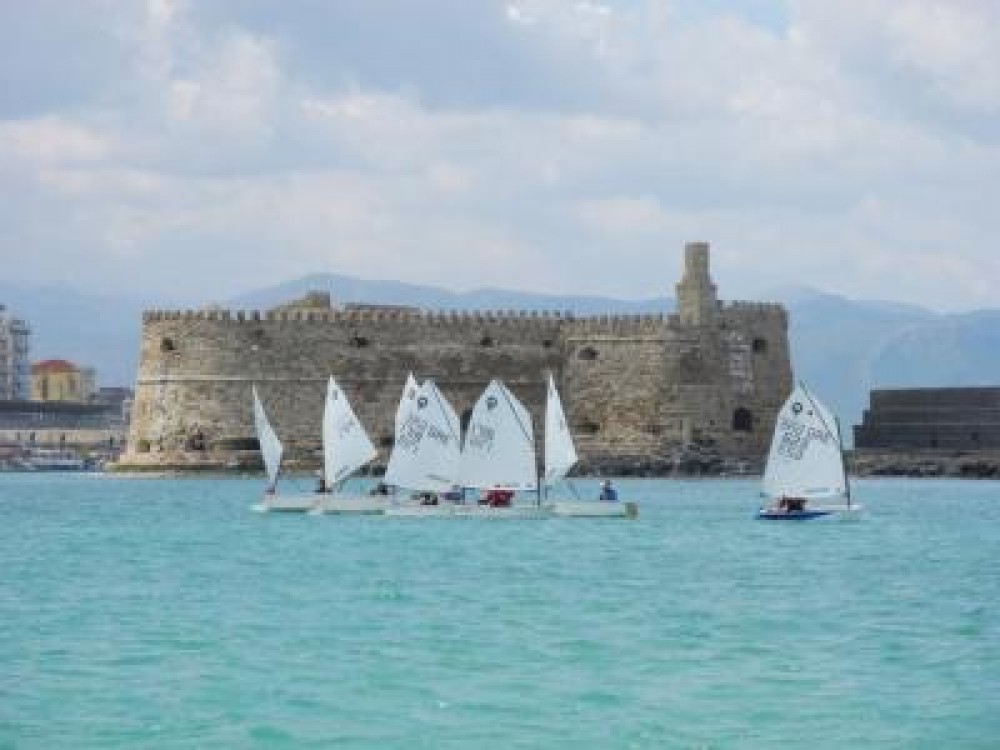 Κύπελλο Κρήτης παγκρήτιος διασυλλογικός αγώνας optimist laser 4,7 & laser RDL